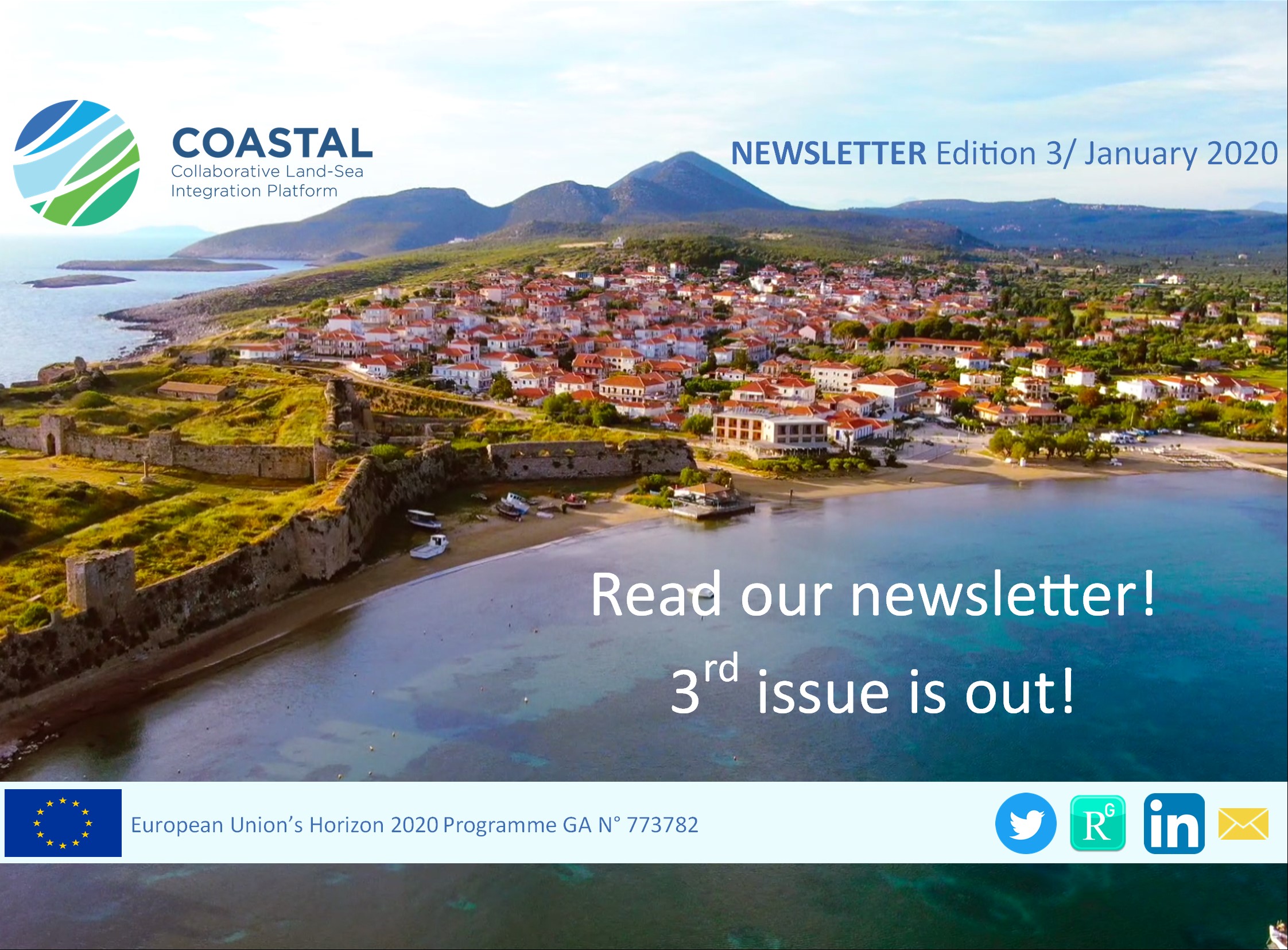 COASTAL's 3rd Newsletter is out!