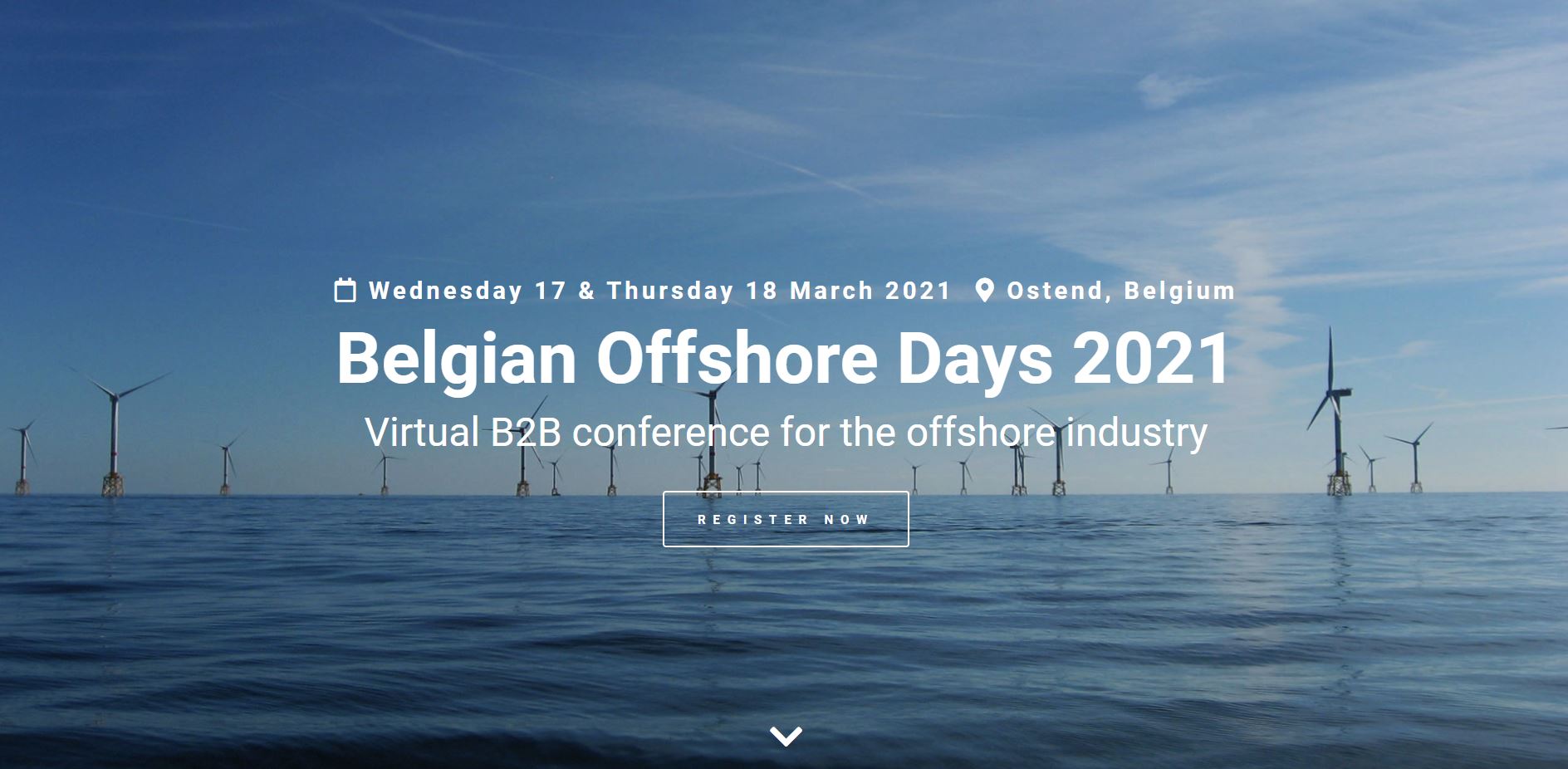 Upcoming Event:  Belgian Offshore Days 2021 (17 & 18 March) 