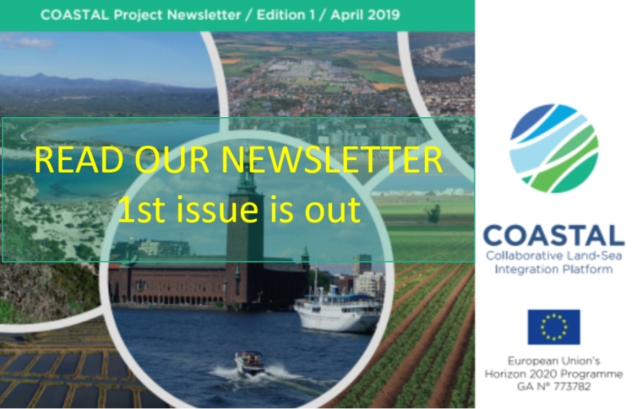 COASTAL 1ST NEWSLETTER IS OUT